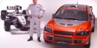 Mika Häkkinen Mitsubishi Lancer Evolution WRC2 Kullanacak