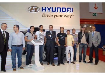 Hyundai Auto Show 2008'de Kocaelispor'u ağırladı