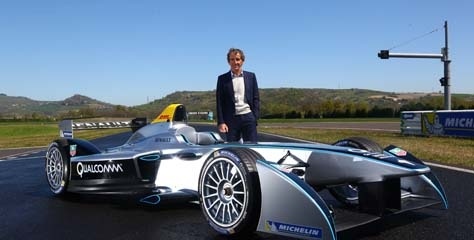  Renault, Formula E için pistte