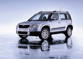 Skoda Yeti Cenevre Otomobil fuarında