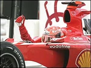 Japonya'da Schumacher rüzgarı esti...